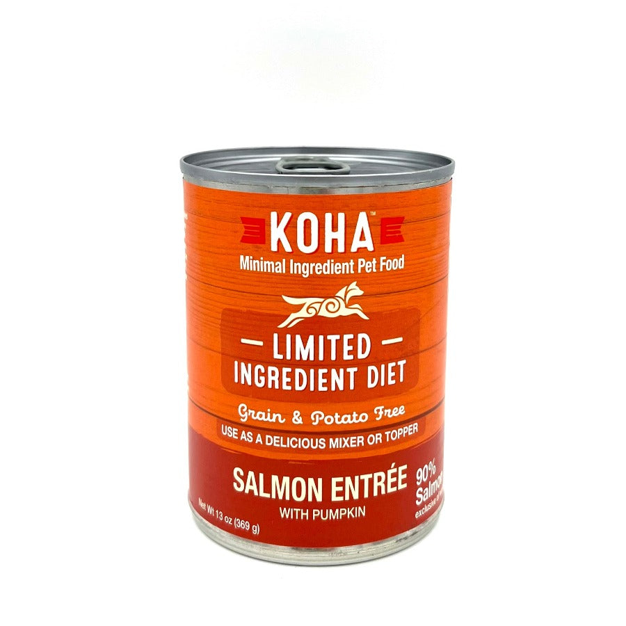 KOHA Canned Dog Food 90% Salmon 13oz