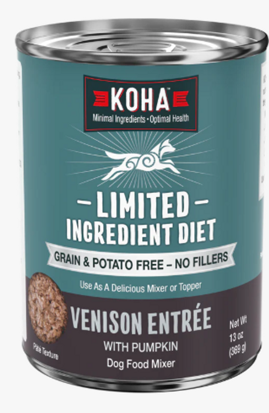 Koha Limited Ingredient Diet Venison Dog 13oz