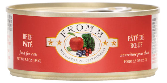 Fromm Four-Star Nutritionals® Beef Pâté Food for Cats 5.5 oz