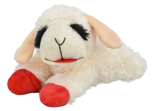 Multipet Plush Dog Toy Lamb Chop 10in