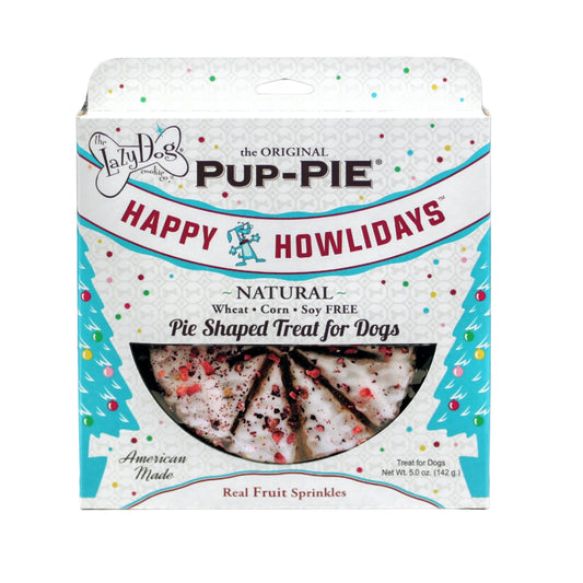 Lazy Dog Holiday Pup-PIE Dog Treat, Happy Howlidays, 5oz