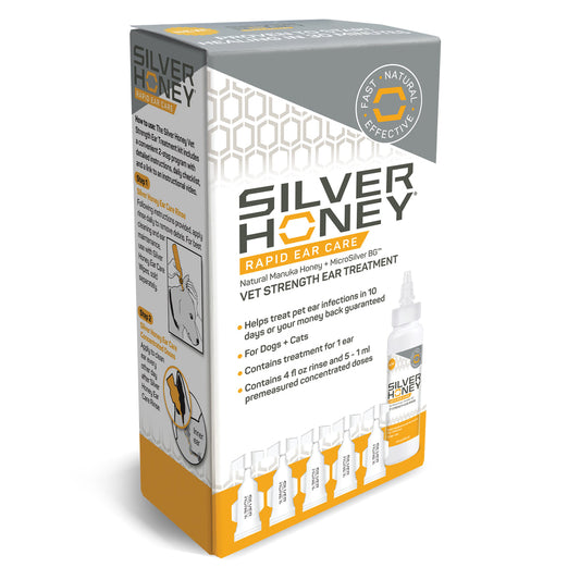 Silver Honey Rapid Ear Care Vet Strength Ear Treatment