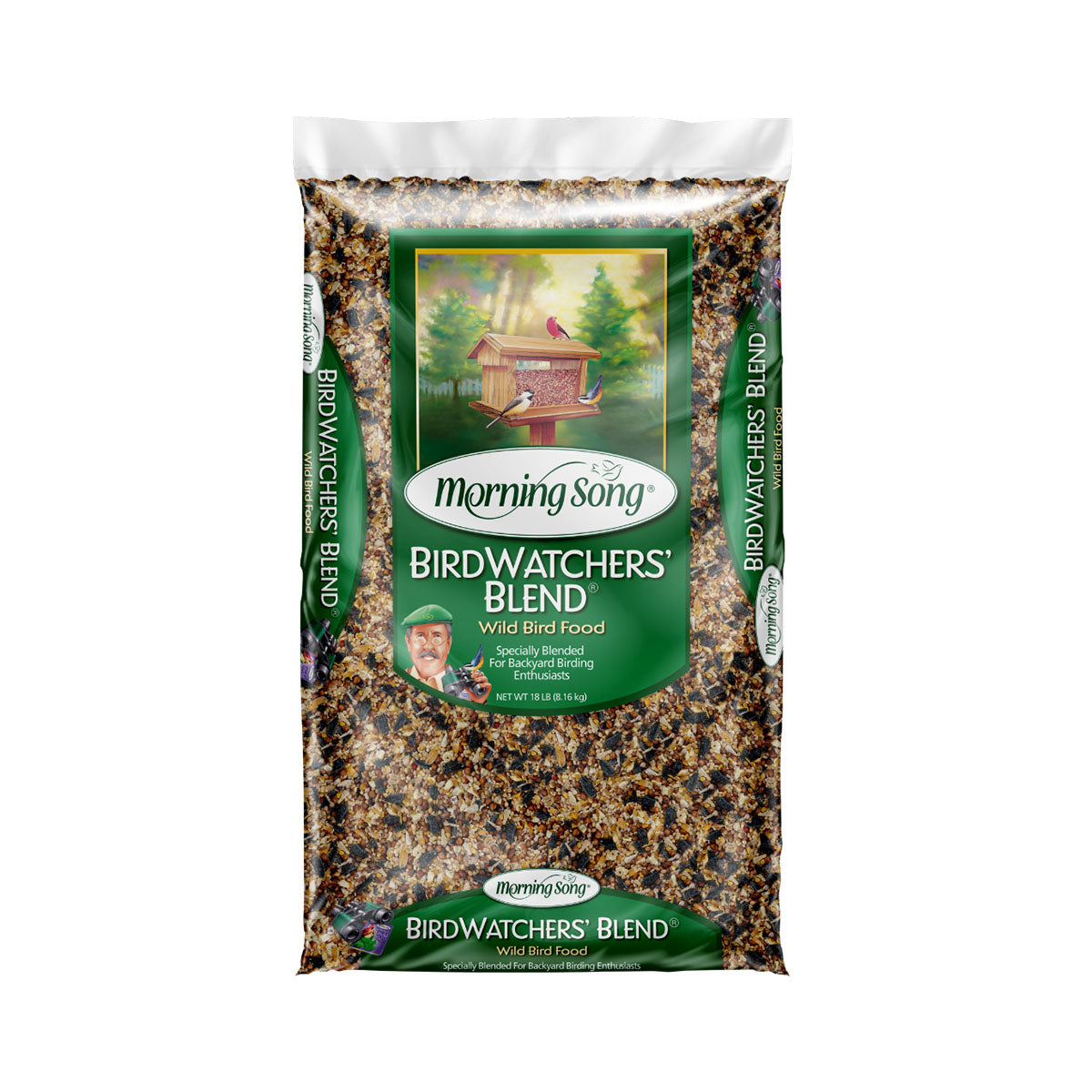 Morning Song Birdwatchers Blend Wild Bird Food, 18lb Bag