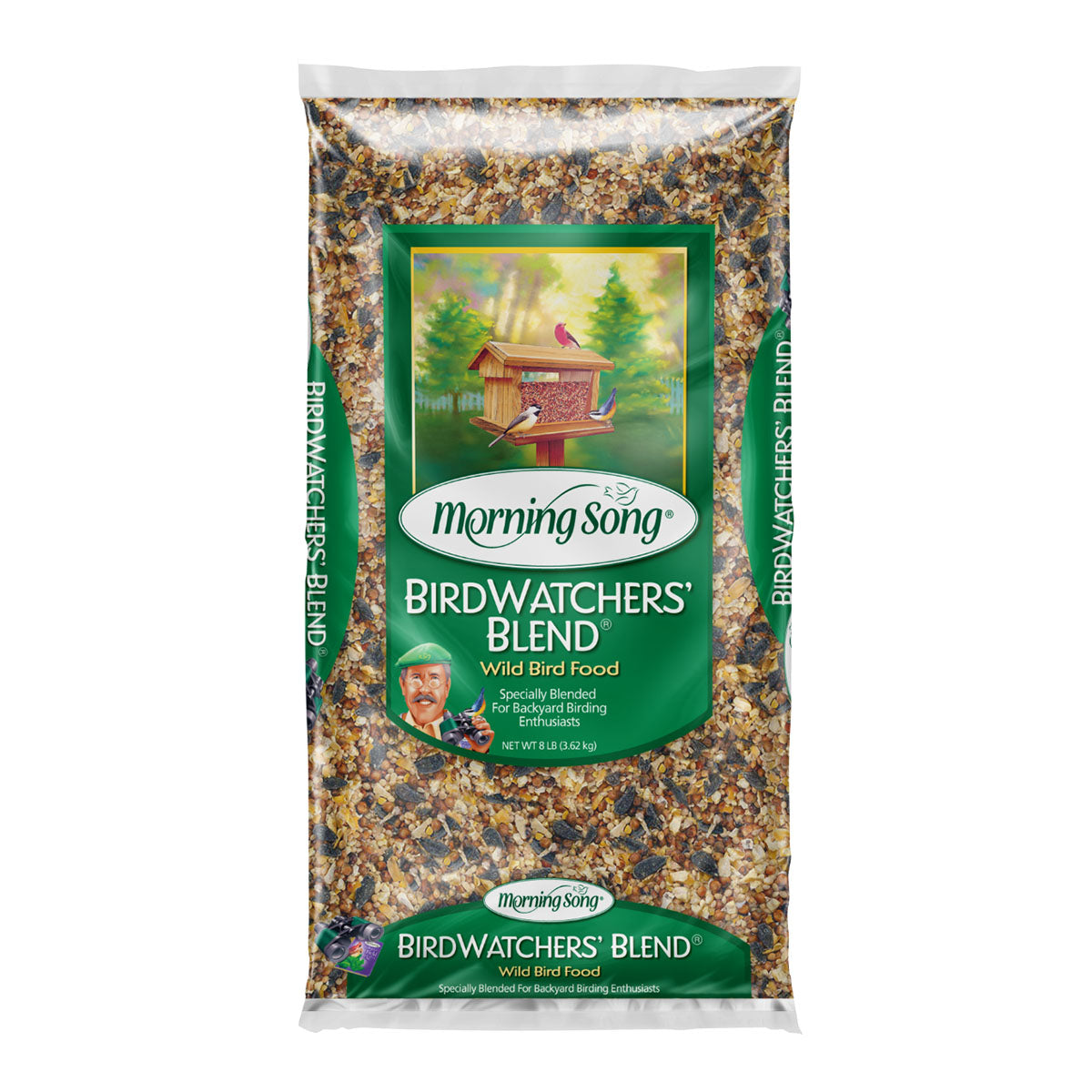 Morning Song Birdwatchers Blend Wild Bird Food, 8lb Bag