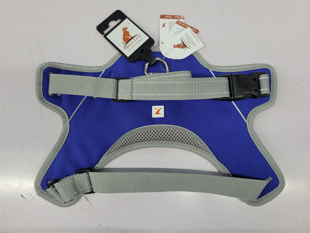 Doggy Tales Dog Hart Harness 35in Navy Blue