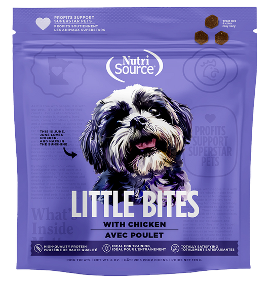 Nutrisource Element Little Bites Dog Treat 6oz Chicken