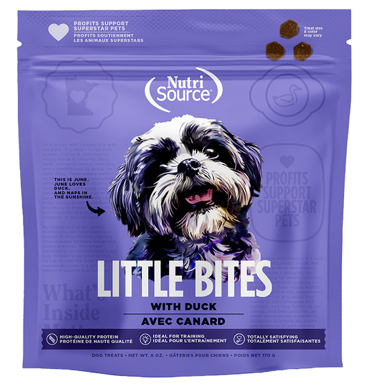 Nutrisource Element Little Bites Dog Treat 6oz Duck