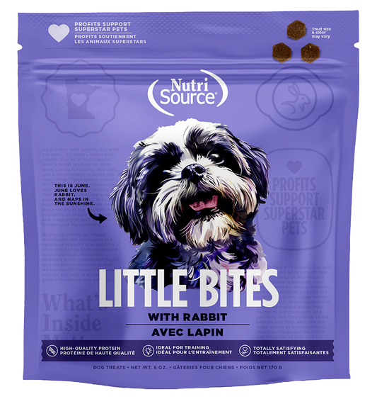 Nutrisource Element Little Bites Dog Treat 6oz Rabbit
