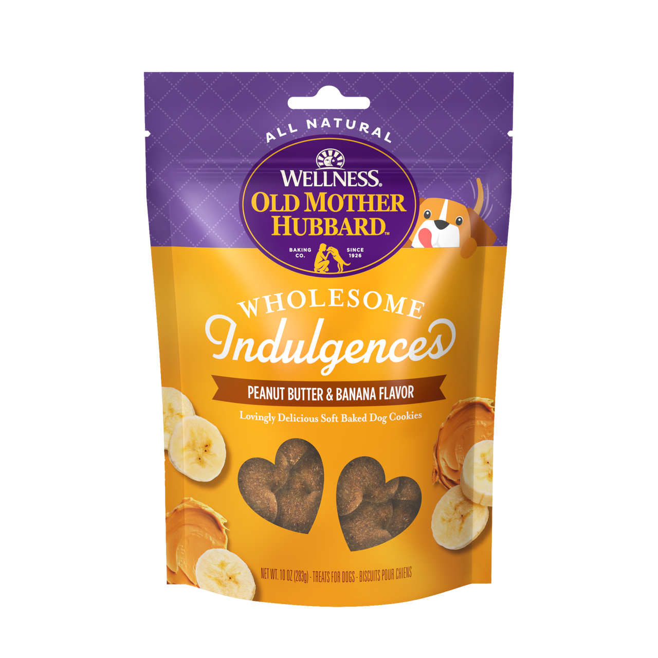 Old Mother Hubbard Wholesome Indulgences Peanut Butter & Banana 10oz