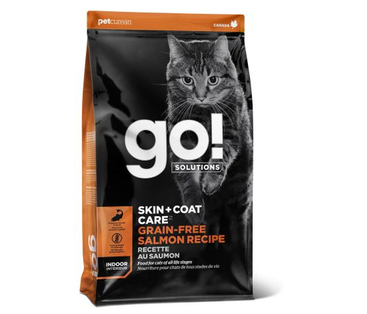 Petcurean Go! Skin + Coat Grain Free Salmon Recipe For Cat 3lb
