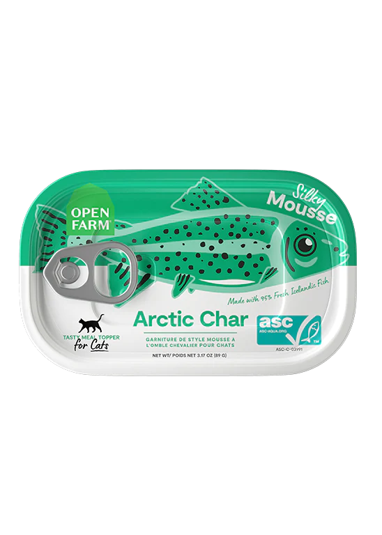 Open Farm Salmon Recipe Topper For Cats 3.17oz Can