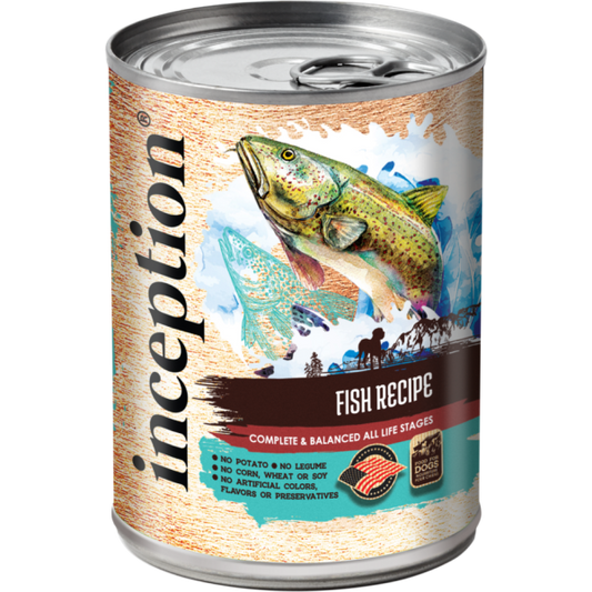 Inception 13 oz Dog Food Fish