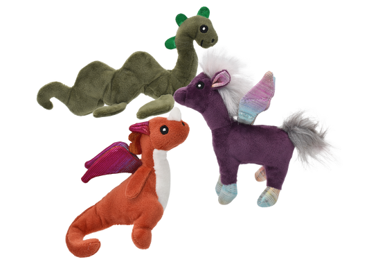 Multipet Cat Plush Toy Mythical Creatures Mini Assorted