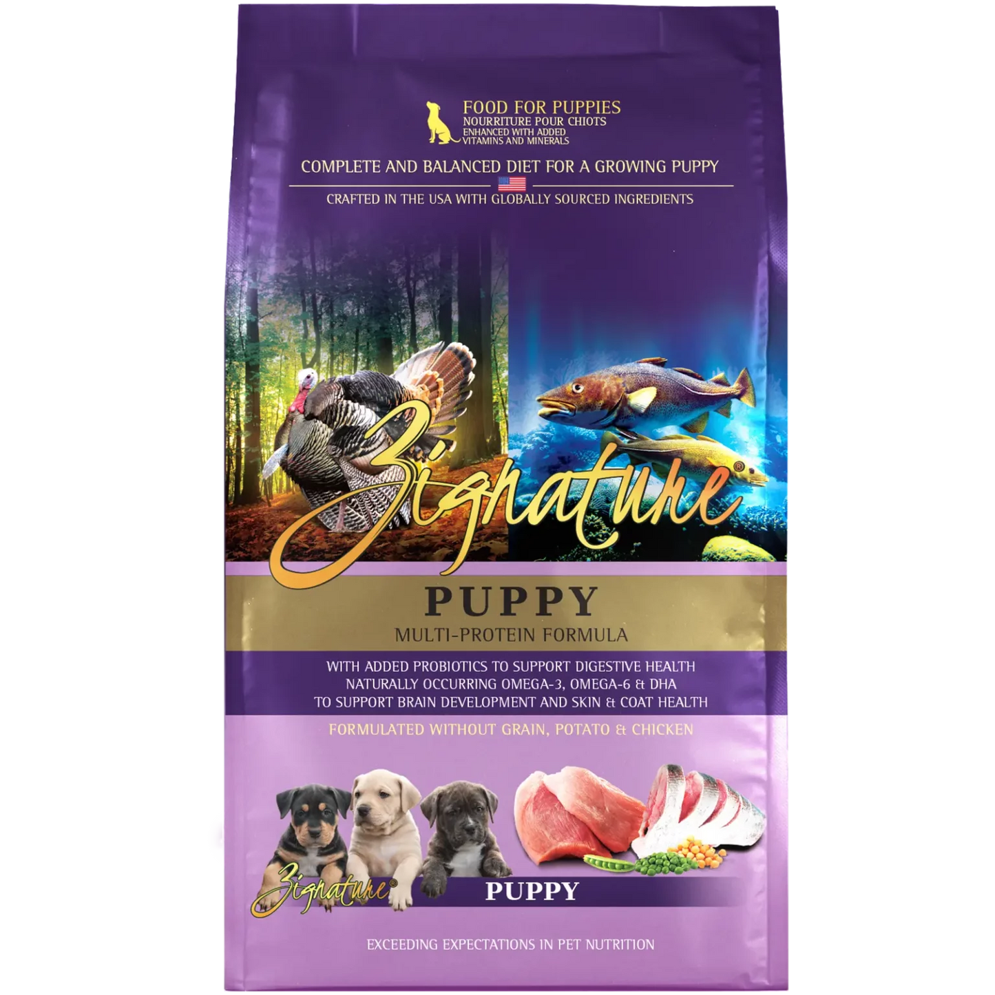 Zignature Puppy Formula Dog Food 4lb