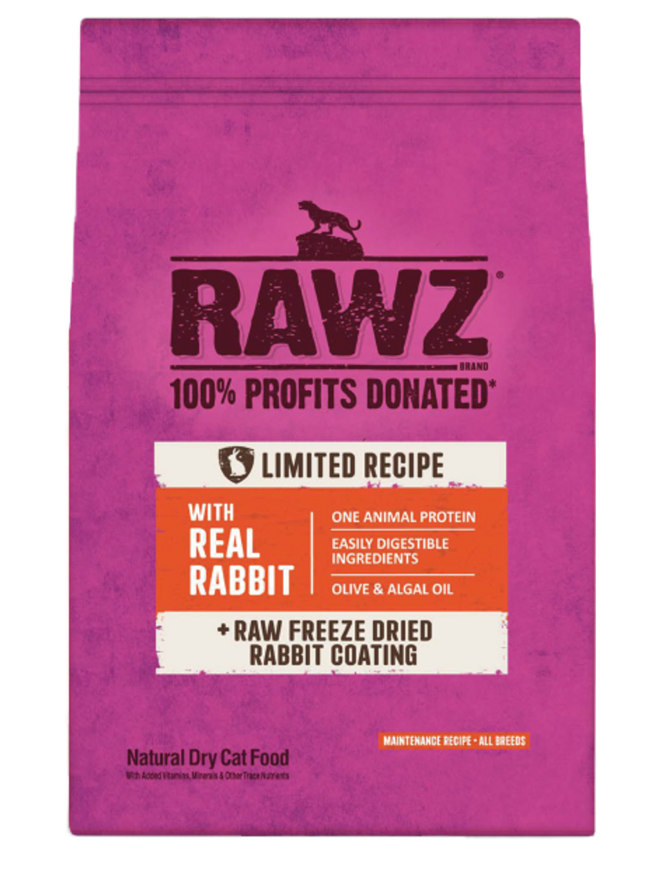 Rawz Limited Ingredient Rabbit Cat Food 7.8lb