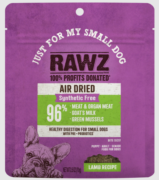 Rawz Air Dried "Just for My Small Dog" Lamb Recipe 2.5oz