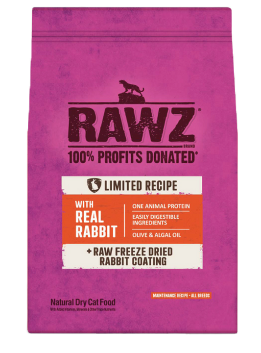 Rawz Limited Ingredient Rabbit Cat Food 3.5lb