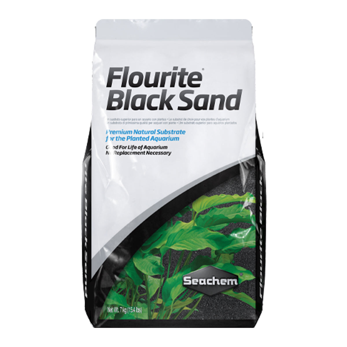Seachem Flourite Black Sand 15.4 lbs / 7kg Bag