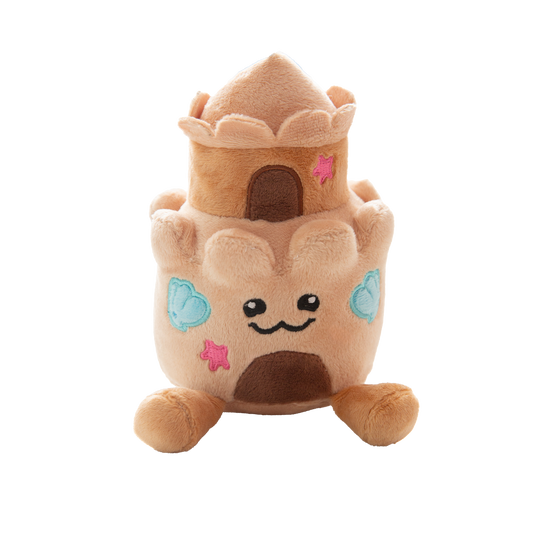 Snugarooz Plush Dog Toy Snugz Castle 6in