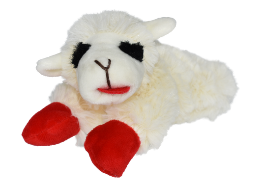 Multipet Plush Dog Toy Lamb Chop 6in