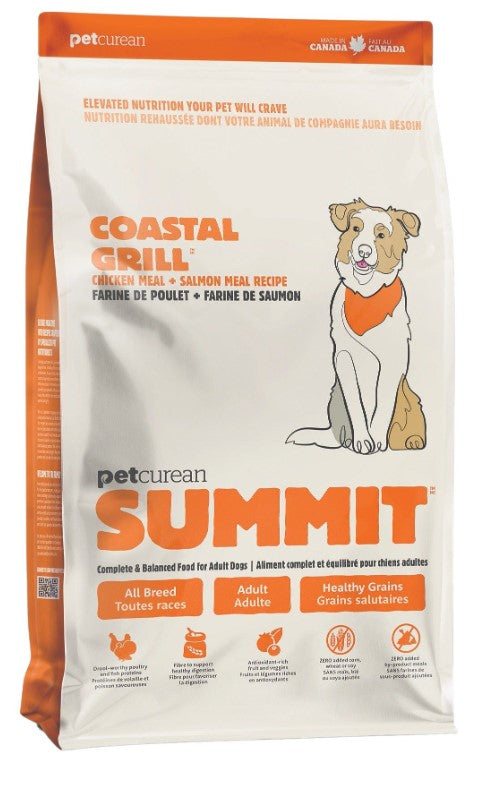 Petcurean Summit Coastal Grill Chicken Meal & Salmon Meal Dry Dog Food 5lb