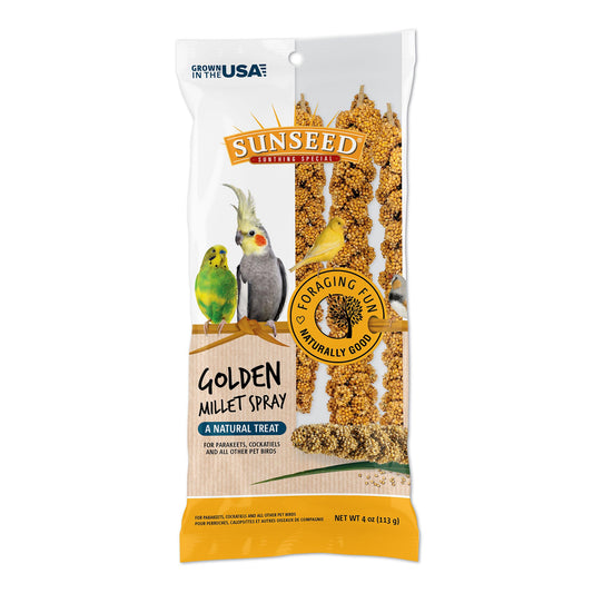 Sunseed Millet Spray, 4oz Bag