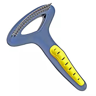 JW Pet Gripsoft Double Row Undercoat Dog Rake