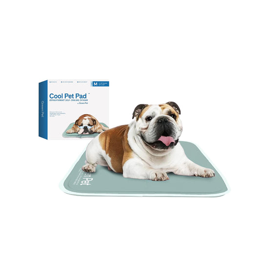 The Green Pet Shop Dog Cooling Mat, Medium, Sage