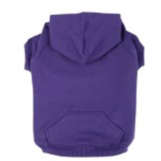 Petedge Zack & Zoey Basic Hoodies Small Purple