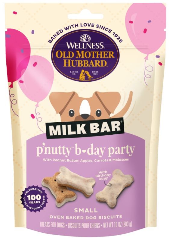 Old Mother Hubbard P'Nutty B-Day Party Dog Biscuits 10oz