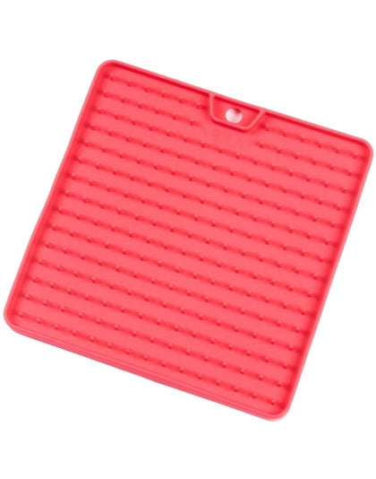 Messy Cats Silicone Reversible Interactive Feeding and Licking Mat 5.5 x 5.5in