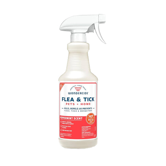 Wondercide Flea, Tick & Mosquito Spray, Peppermint, 32oz