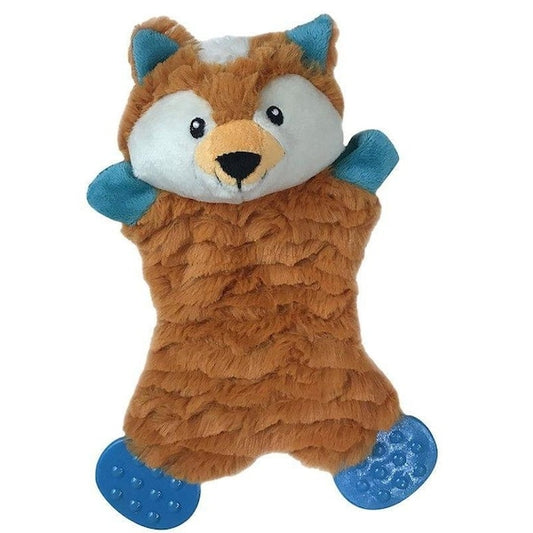Boss Pet Pet Park Blvd Flatties Fox Plush Dog Toy