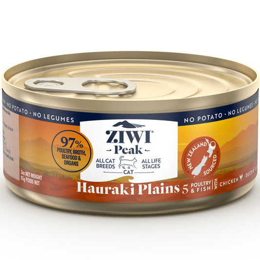 Ziwi Peak Canned Provenance Cat Wet Food Hauraki Plains 3oz