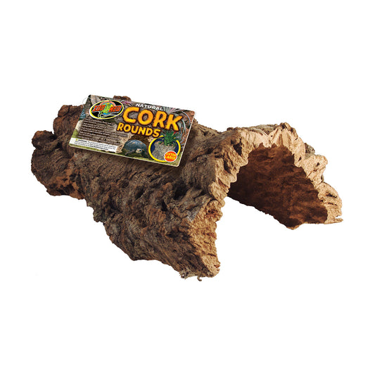 Zoo Med Natural Cork Half-Rounds, Extra Large