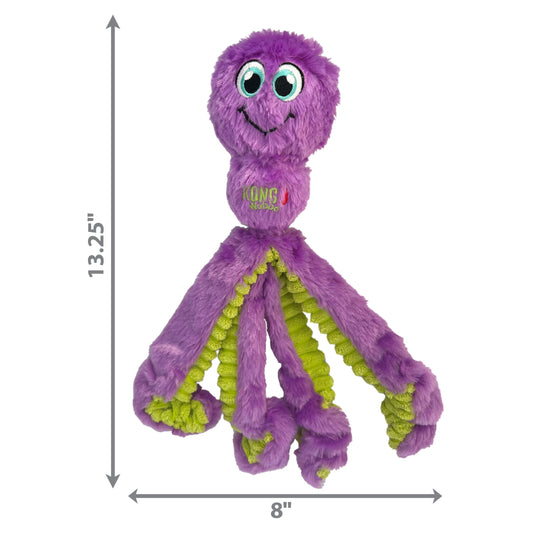 Kong Dog Toy Wubba Octopus Medium Assorted