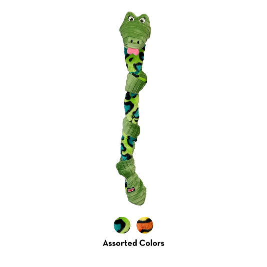 Kong Dog Toy Knots Snake Assorted Medium