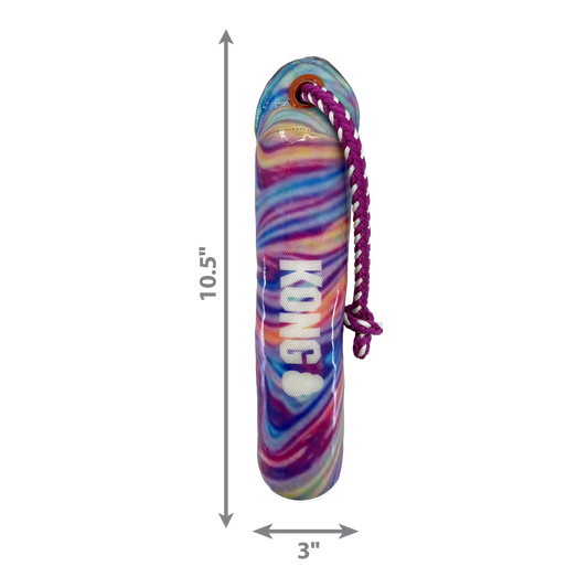 Kong Dog Toy Wild Shieldz Training Dummy Swirl Small