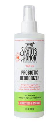 Skout's Honor Grooming Probiotic Deodorizer 8 oz Coconut
