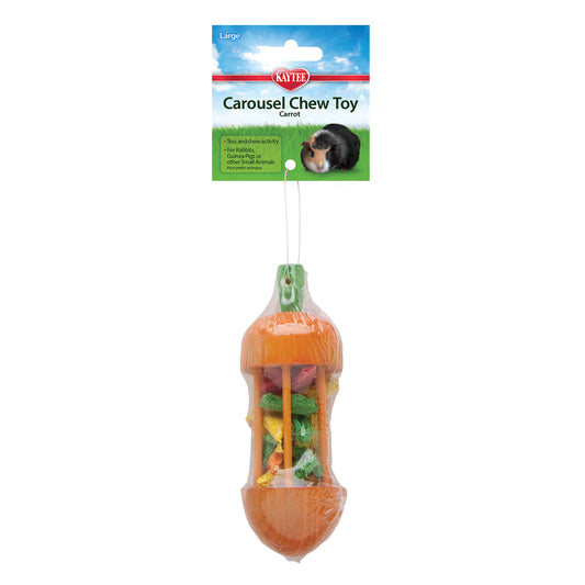 Kaytee Carousel Chew Toy Carrot Large