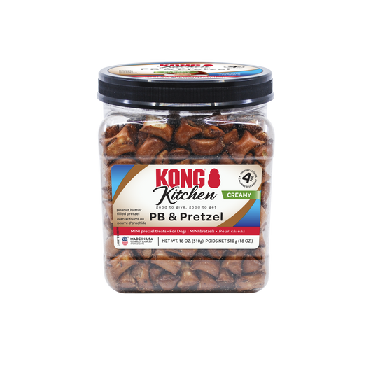 Kong Dog Treat KONG Kitchen Creamy Peanut Butter & Pretzel 18oz