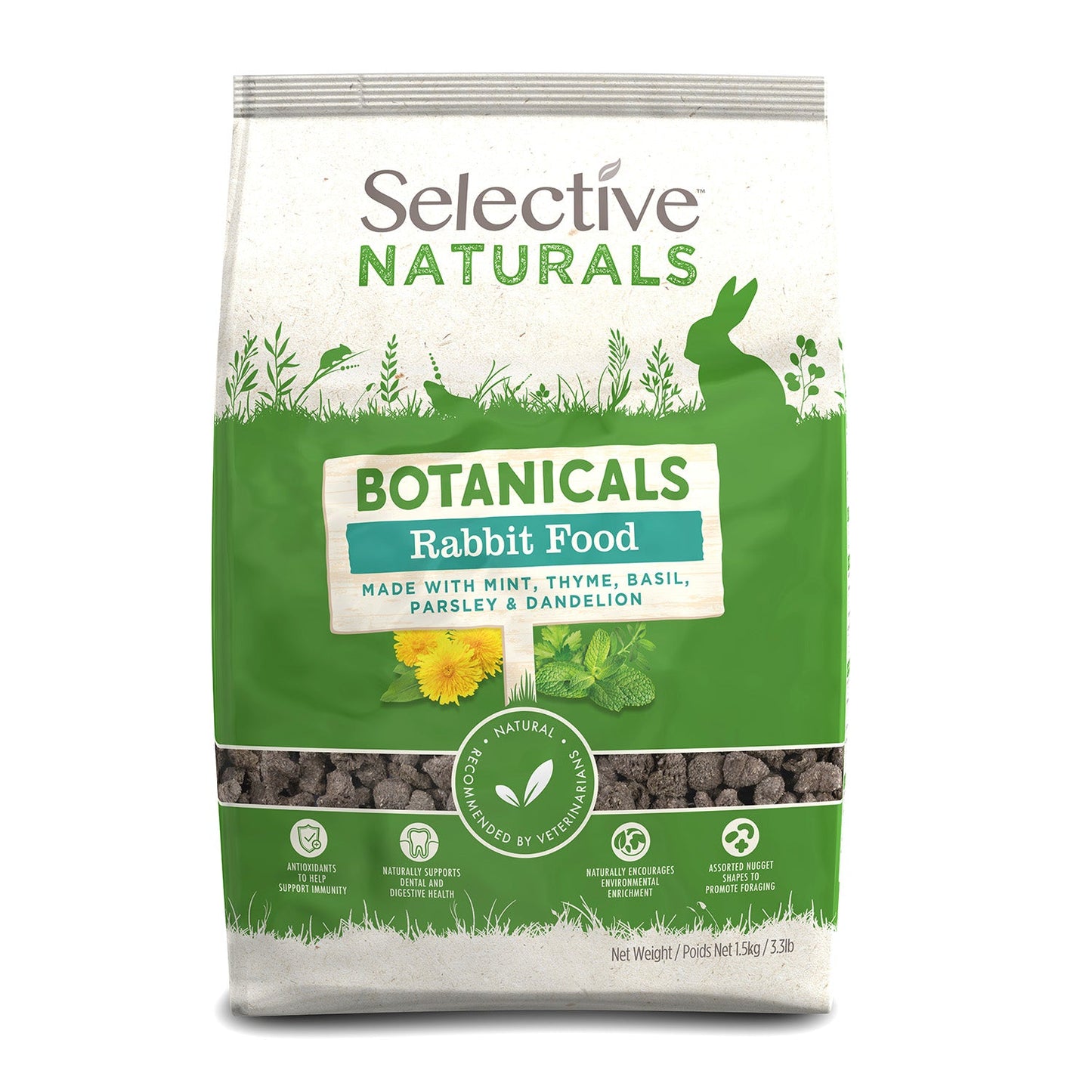 Science Selective Naturals Botanicals Rabbit Food 3.3 lb