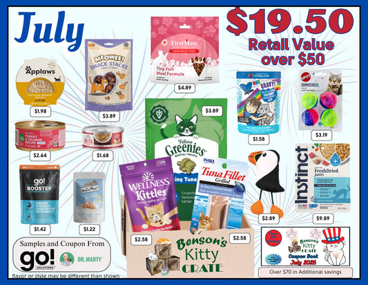 Benson's Kitty Crate for Cats - July 2026