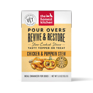 The Honest Kitchen Functional Pour Overs Revive & Recovery Support - Chicken Stew Dog Food Topper 5.5oz