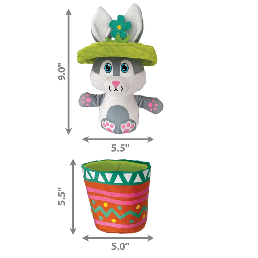 Kong Dog Toy Puzzlements Surprise Flower Pot