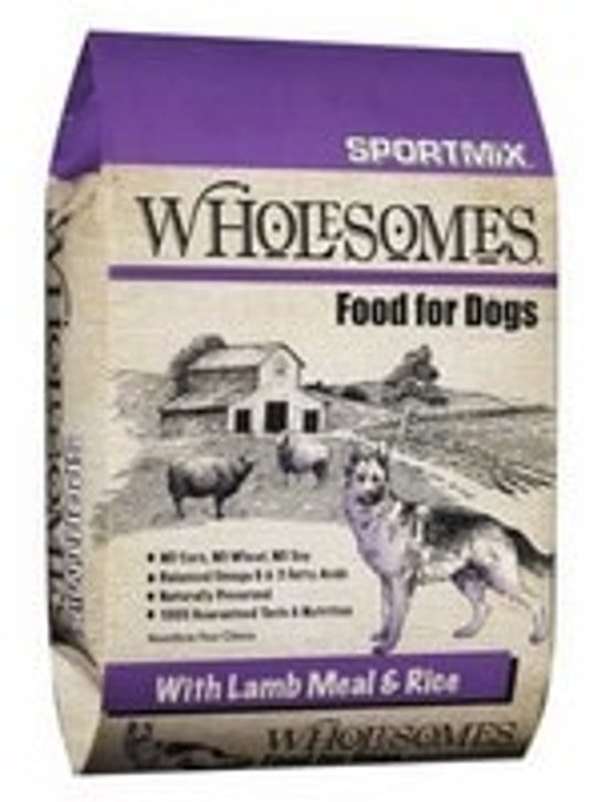 SportMix Wholesomes Lamb Meal & Rice Dog Food 40lb