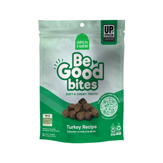 Open Farm Be Good Bites Turkey Recipe Treats For Dogs 6oz Bag