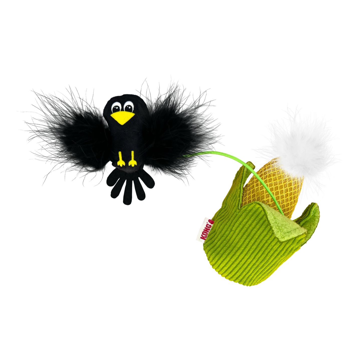 Kong Cat Toy Flingaroo Corny