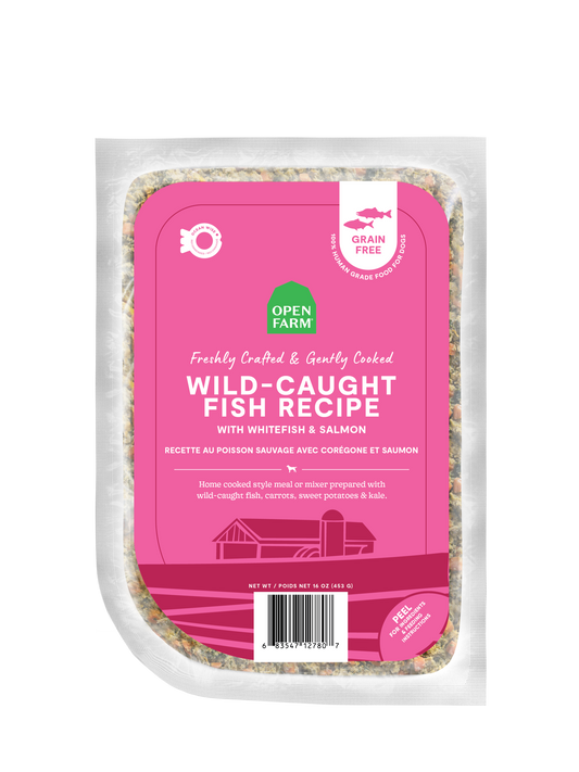 Open Farm Open Farm Gently Cooked Wild-Caught Fish Recipe 16oz Pouch