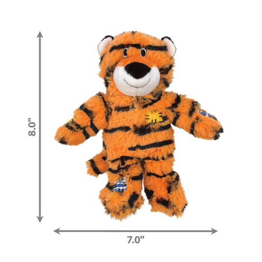 Kong Dog Toy Wild Knots Tiger Small